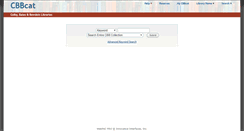 Desktop Screenshot of cbbcat.net